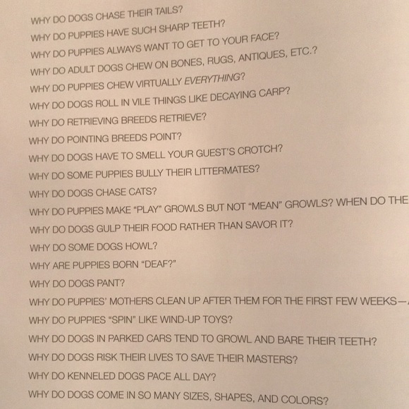 Book- Why Dogs Do That- A Collection of Curious Canine Behaviors by Tom Davis - Picture 8 of 11